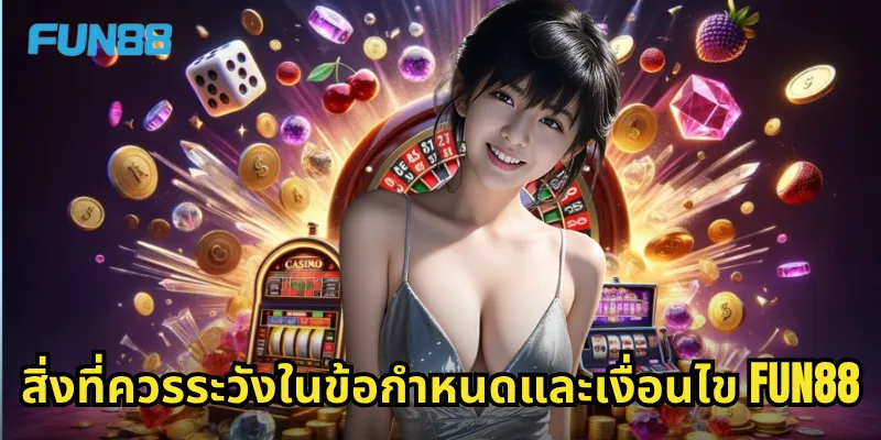 ข้อกำหนดและเงื่อนไข Fun88 - กฎระเบียบที่ผู้ใช้ควรทราบ 2 สิ่งที่ควรระวังในข้อกำหนดและเงื่อนไข Fun88