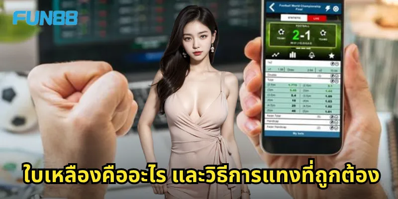 ใบเหลืองคืออะไร และวิธีการแทงที่ถูกต้อง